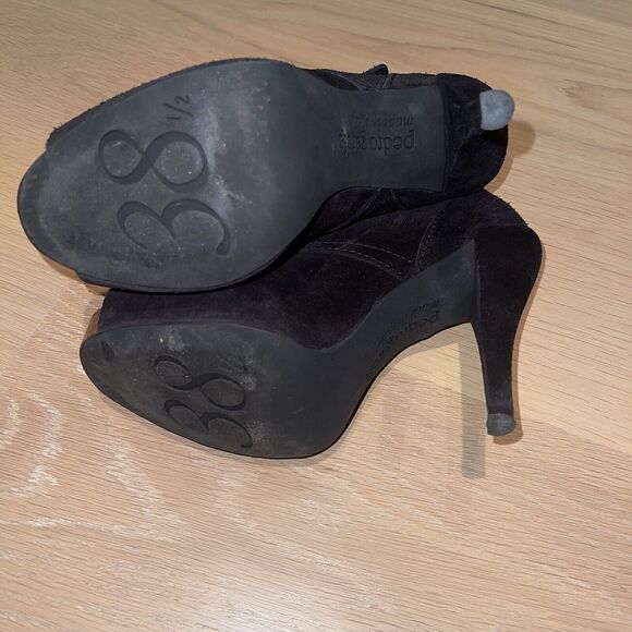 Pedro Garcia Chenoa Black Suede Bootie 38.5 - Picture 6 of 8